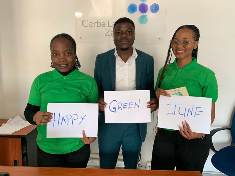 Green June Cervical Cancer Awareness Campaign